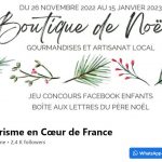 Page Facebook - Tourisme en Coeur de France