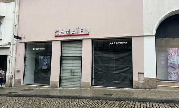 Les locaux de l’ancien magasin Camaïeu repris pour un complexe de loisirs (Photo : L.Camus / Droits réservés)