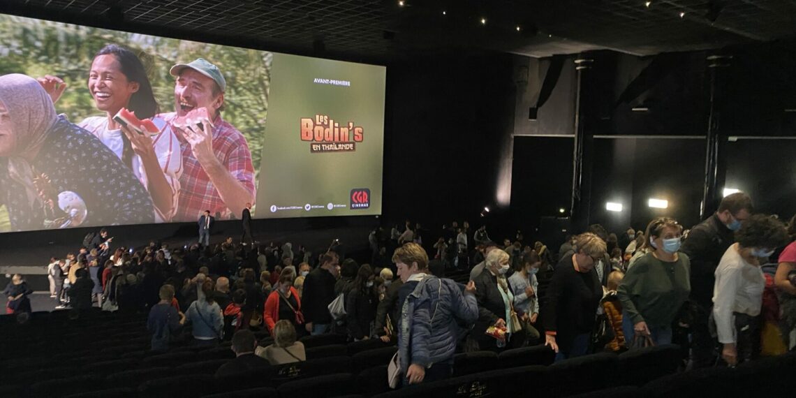 Avant-première du premier film des Bodin's au CGR de Bourges en 2021.