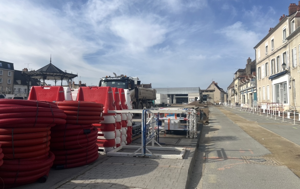 Travaux Place de la République / © Anthony BONDON