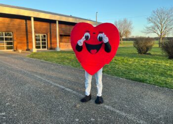 Une mascotte, des surprises et des chèques-cadeaux pour la Saint-Valentin à Saint-Amand-Montrond / Droits réservés.