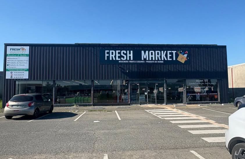 Fresh Market a ouvert à Saint-Germain-du-Puy le 1er avril. / © DR