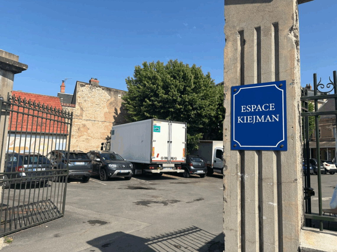 Le parking de l’ancien collège Jean-Valette devient l’Espace Kiejman. © DR  / Anthony BONDON